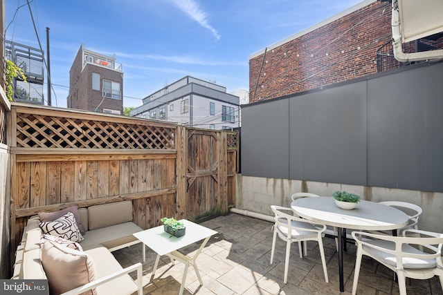 view of patio / terrace