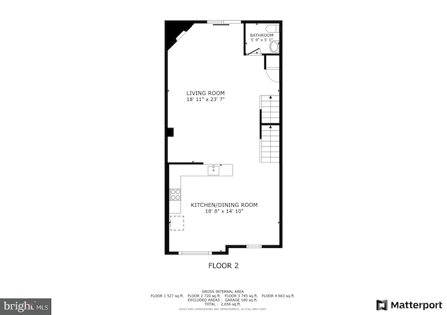 19862 Church St Unit 13, Rehoboth Beach, DE 19971 - view of floor plan / room layout
