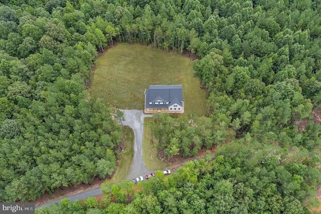 LOT19 Steamboat Ln, Heathsville, VA 22473 - birds eye view of property with a forest view