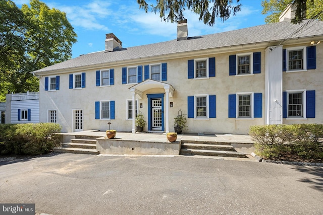 view of colonial house