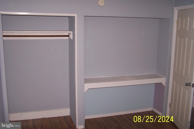 view of closet