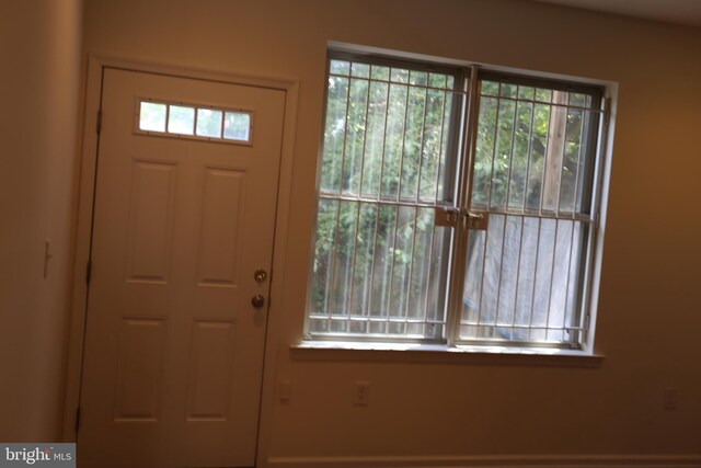 entrance foyer with a wealth of natural light