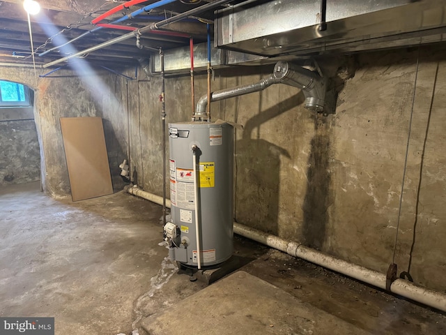 utilities with gas water heater