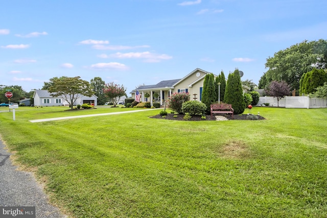 view of yard