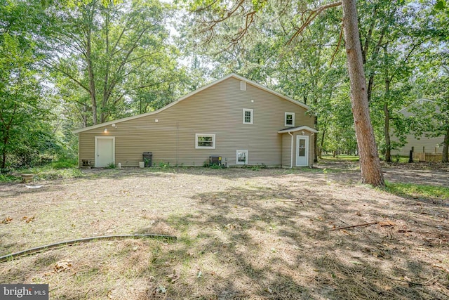 view of home's exterior