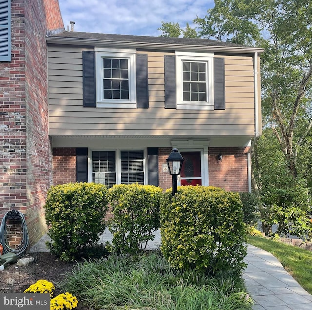 view of front of home with a porch