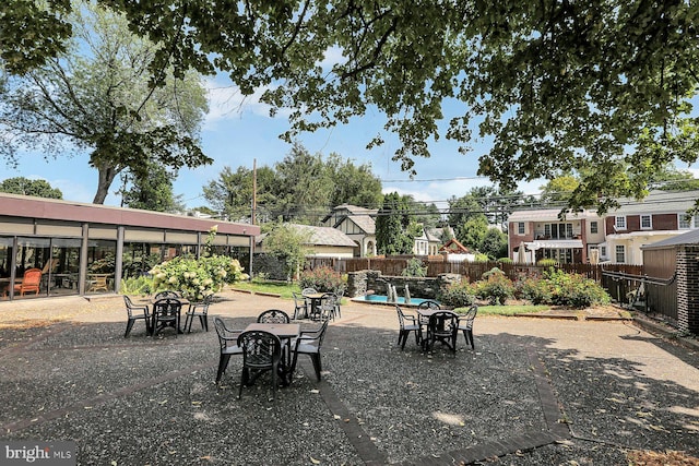 exterior space featuring a patio