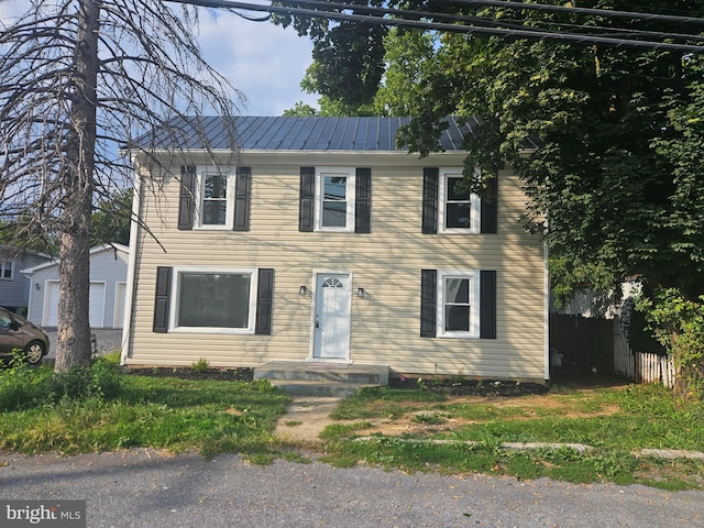 view of colonial house