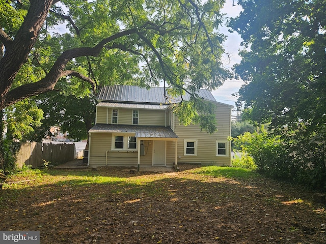 view of back of house