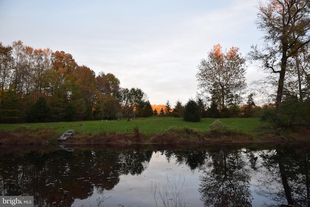 property view of water