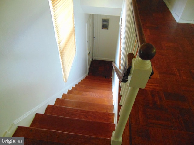 view of staircase