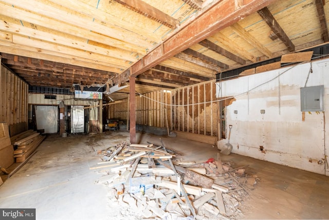 miscellaneous room with electric panel