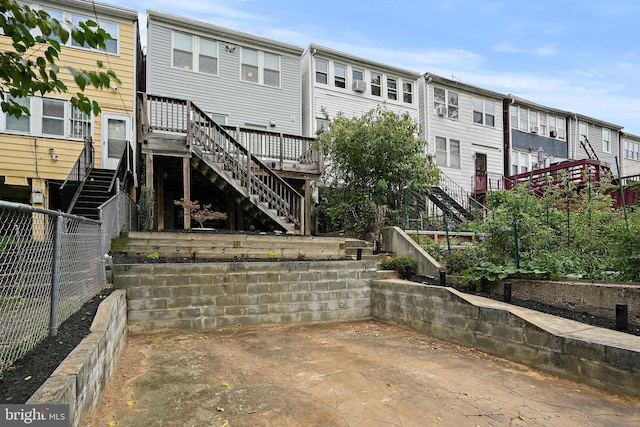 view of rear view of property