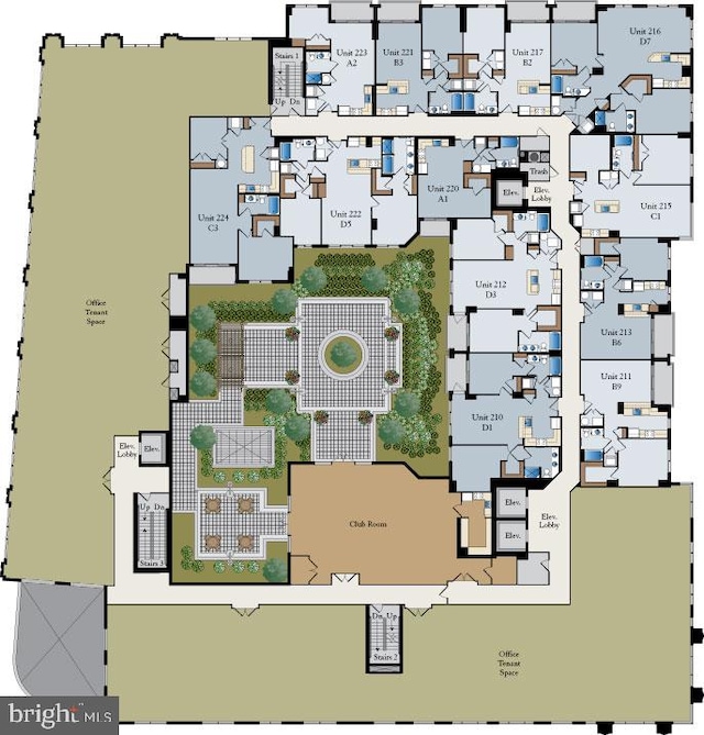 view of layout