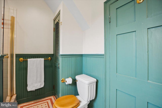 bathroom with toilet