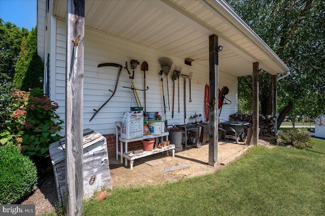 view of patio