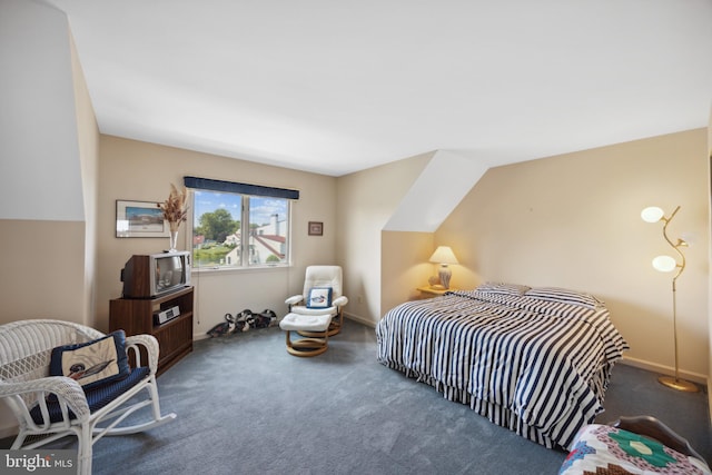 bedroom featuring carpet flooring