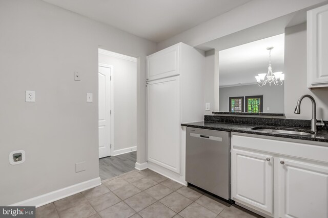 unfurnished living room featuring crown molding, an inviting chandelier, and wood-type flooring