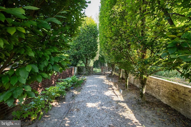 exterior space with driveway