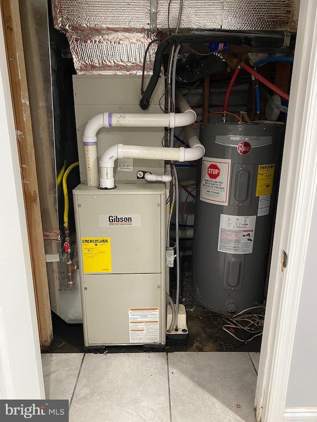 utilities with water heater