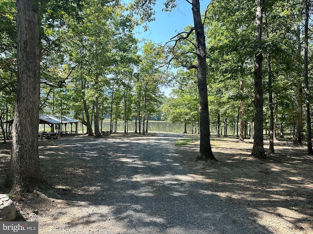 view of road