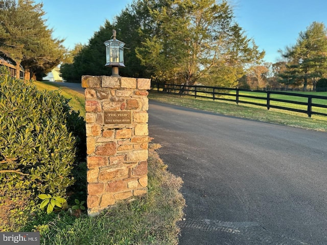 exterior details with fence