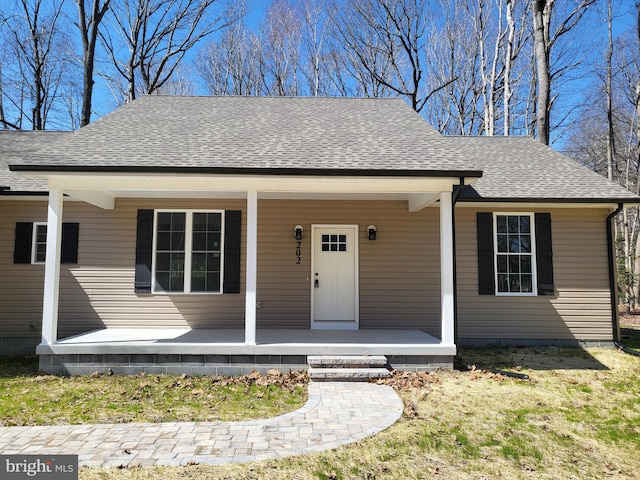 view of front of house featuring covered porch