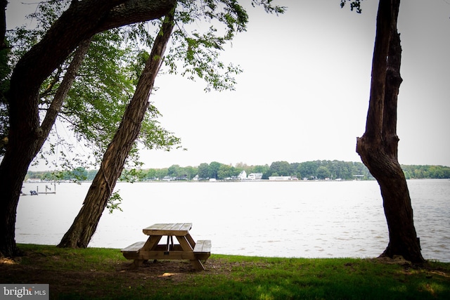 property view of water