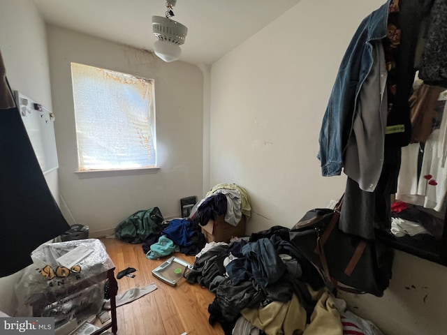 misc room featuring hardwood / wood-style floors