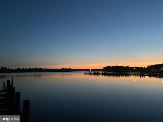 property view of water