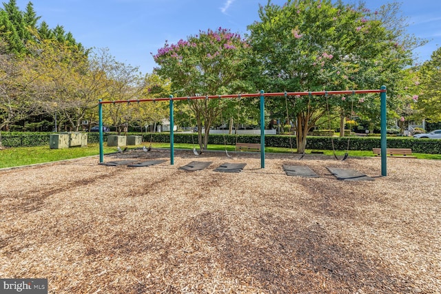 view of playground