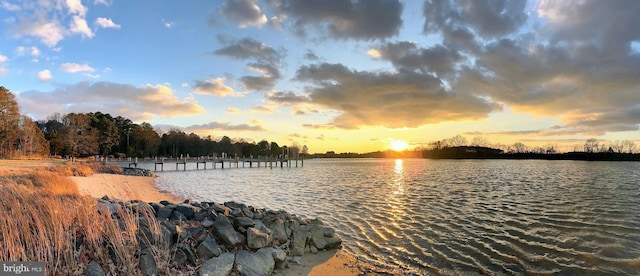 property view of water