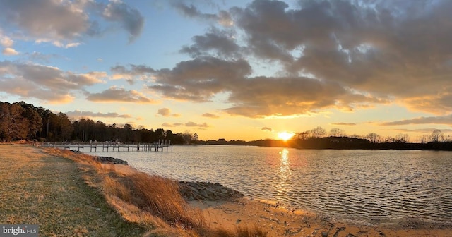 property view of water