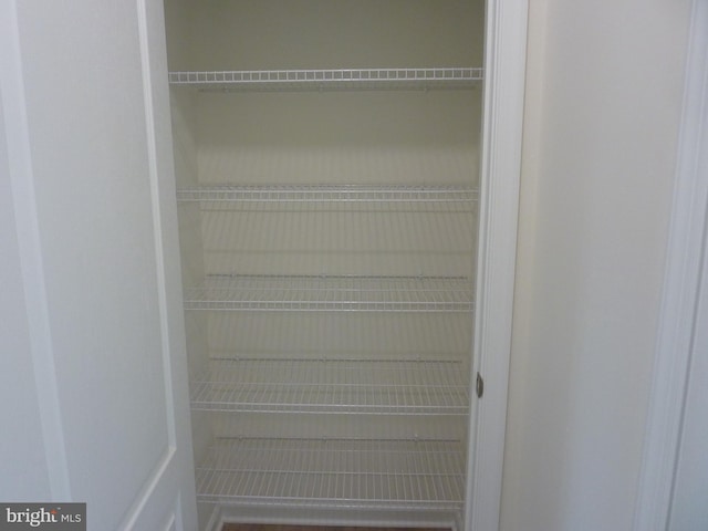 view of closet