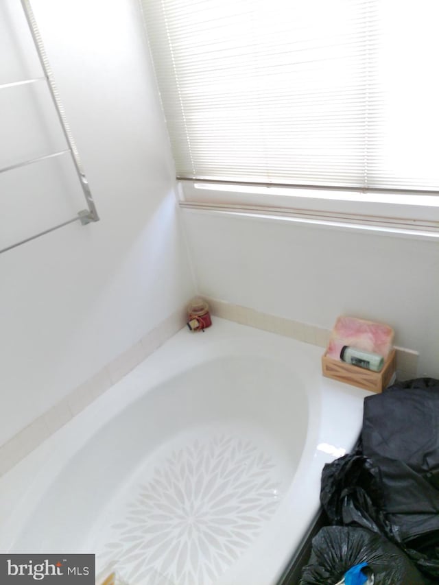 room details with a tub