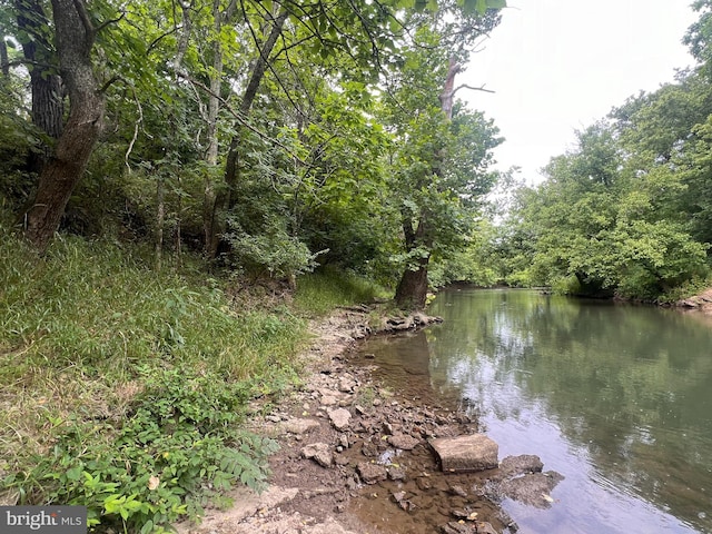 property view of water