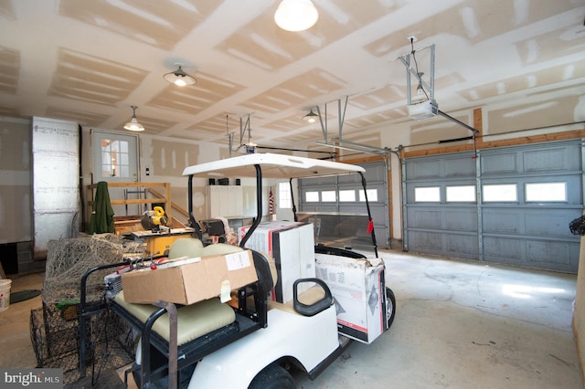 817 Seabreeze Rd, Cambridge, MD 21613 - garage featuring a garage door opener