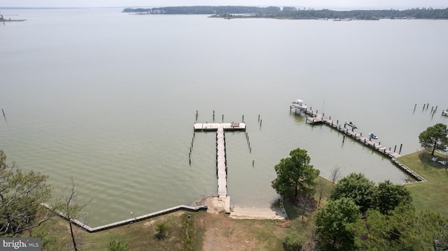 817 Seabreeze Rd, Cambridge, MD 21613 - view of dock featuring a water view