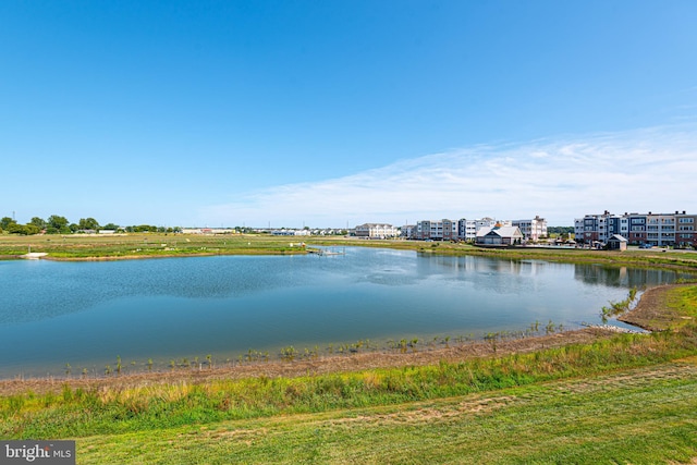 property view of water