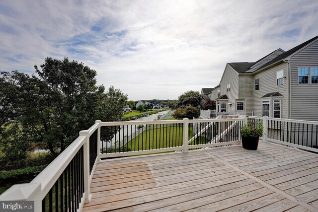 view of deck