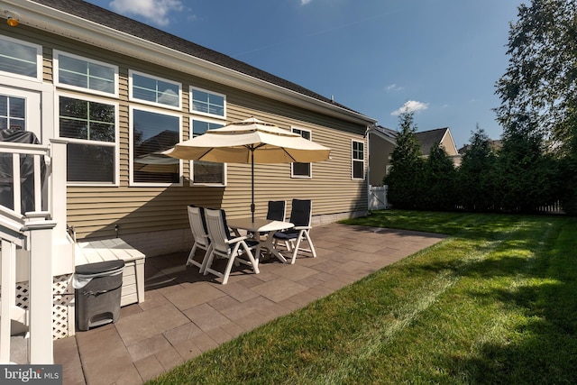 view of patio / terrace