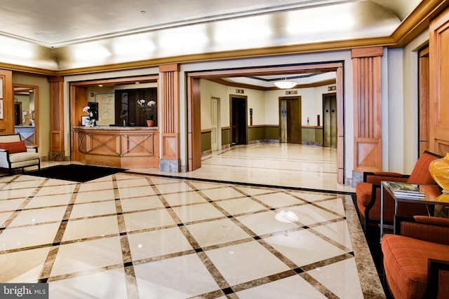 view of building lobby