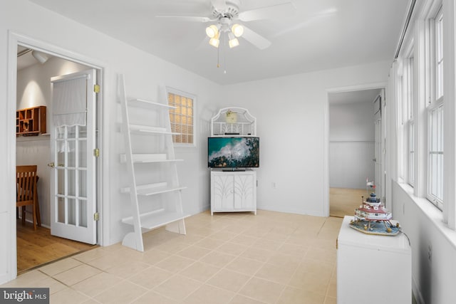 interior space featuring light hardwood / wood-style flooring