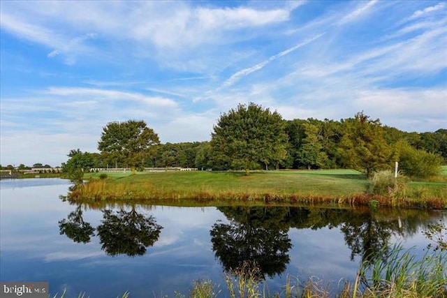 property view of water