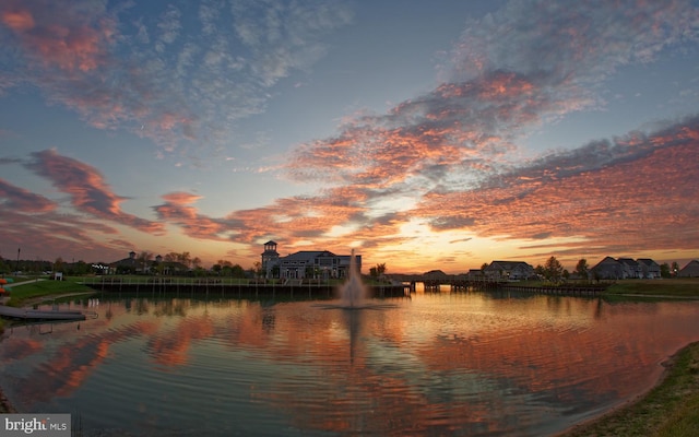 property view of water