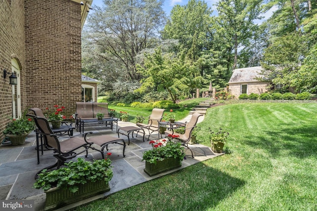 exterior space featuring a patio area