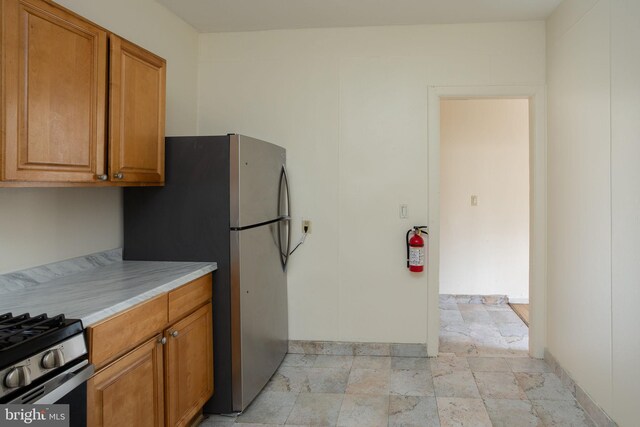 kitchen featuring appliances with stainless steel finishes