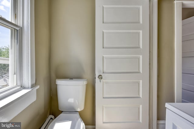 bathroom with toilet