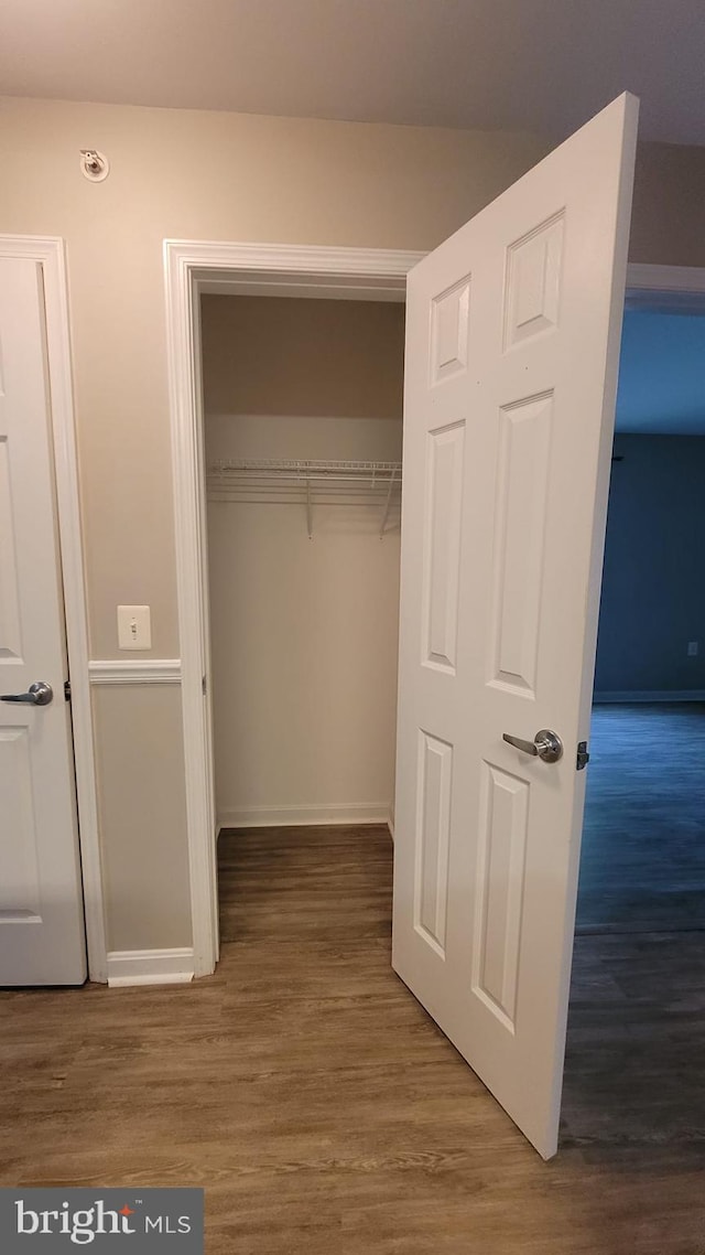 view of closet