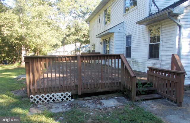 view of deck